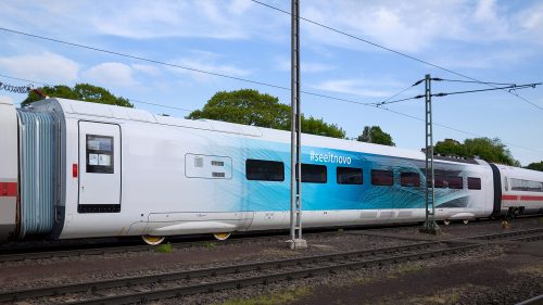 „Siemens“ pristatė naujos kartos traukinius „Velaro Novo“, galinčius važiuoti 360 km/val. greičiu