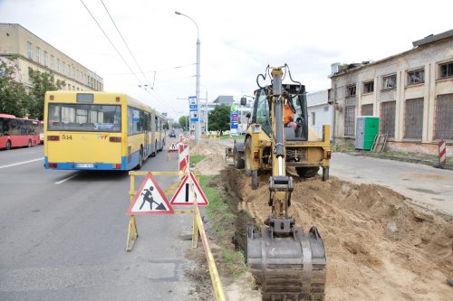 Vilniuje Švitrigailos gatvė bus atnaujinama pagal naują specialią technologiją