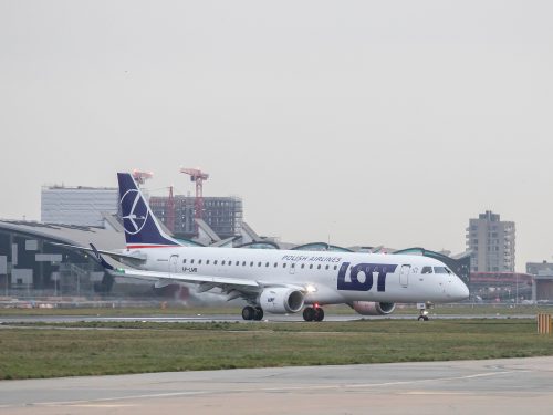 LOT paskelbė bilietų prekybą iš Vilniaus į Londono Sitį: pasiūlė patogiausius skrydžių laikus verslo keleiviams