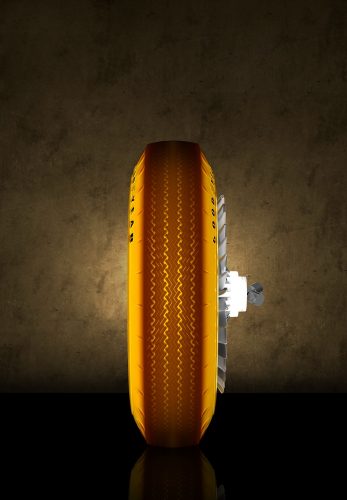 „Goodyear“ padangos pritaikytos koncepciniam autonominiam automobiliui „Golden Sahara II“