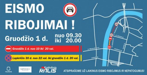 Savaitgalį Vilniuje vyks automobilių sporto renginiai. Numatoma eismo apribojimų