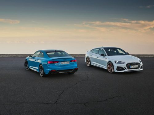 Atnaujinti „RS 5 Coupé“ ir „RS 5 Sportback“