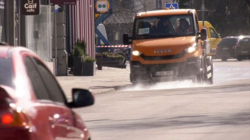 Vilnius plečia dezinfekcijos apimtis: atėjo laikas ir gatvėms