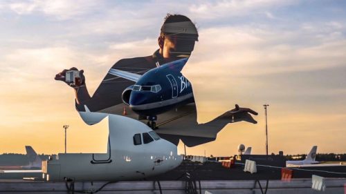 Vilniaus oro uoste muzikinis pasirodymas atgimstančiai aviacijai