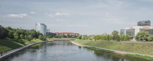 Pritarta naujo pėsčiųjų tilto projektui – įgyvendinimas priklausys nuo aplinkinių teritorijų virsmo