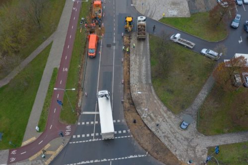 Rekonstruojama sostinės Didlaukio gatvė bus estetiškesnė ir patogesnė pėstiesiems   