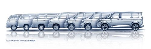 „Volkswagen“ parodė, koks bus naujasis „Multivan“