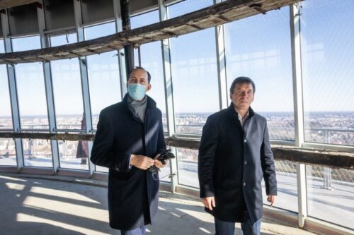 M. Skuodis: rekonstruojamą Vilniaus TV bokštą svarbu ne tik pritaikyti visuomenės poreikiams, bet ir sustiprinti jo sistemų saugumą