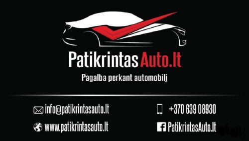 Automobilio patikra prieš pirkimą