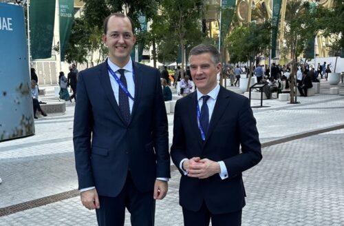 Dubajuje viešintis ministras M. Skuodis: „Klaipėdos uostas jungiasi prie Klaidbanko deklaracijos, kuriant žaliuosius laivybos koridorius“