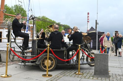 MB Sunkiosios technikos servisas pristato pirmąjį muzikinį dviratį Klaipėdoje