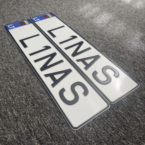 Vardiniai numeriai, numerių lentelės