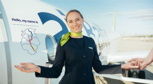 Konkursas: „airBaltic“ kviečia savo orlaivius pavadinti mylimiausių Baltijos šalių miestų vardais