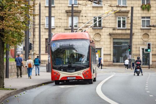 Vilniaus troleibusų parko atnaujinimas: pritarta rėmimo sutarčiai