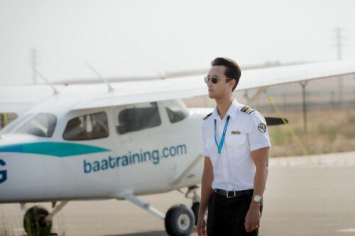 BAA Training mokys pilotus Qatar Airways oro linijoms