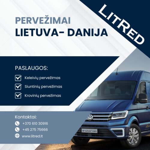 Keleiviu siuntu  pervezimai LT Danija LT