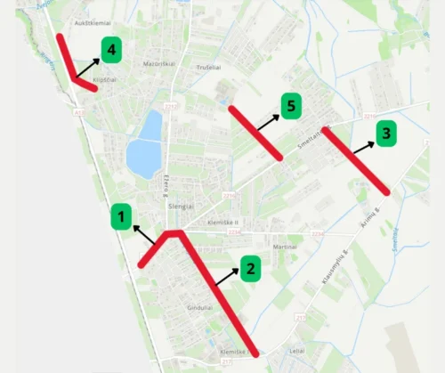 Klaipėdos rajonas tvarkys Sendvario seniūnijos kelius – išpirks žemes, pasitelks viešą ir privačią partnerystę