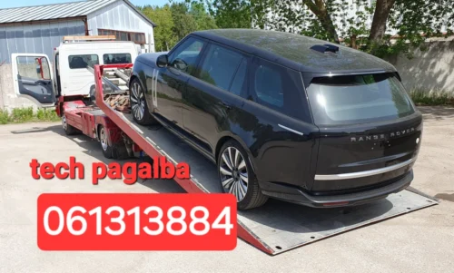 Tralas Vilniuje. Technine pagalba. Pagalba kelyje. Skubi pagalba. Sugedo automobilis