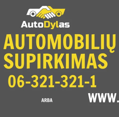 Automobiliu Supirkimas VIsoje Lietuvoje