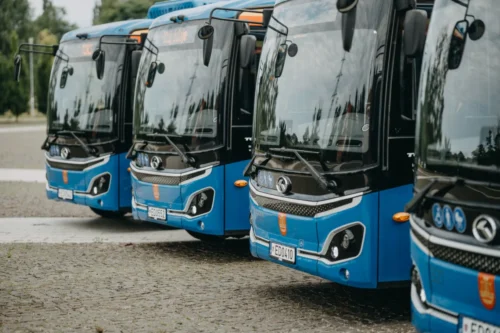 TOKS elektriniai autobusai atlaikė išbandymus rekordiniu šalčiu