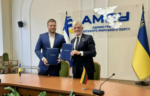 Daugiau nei ekonominė partnerystė: tarp Klaipėdos ir Odesos uostų – bendri saugumo ir augimo Europoje tikslai
