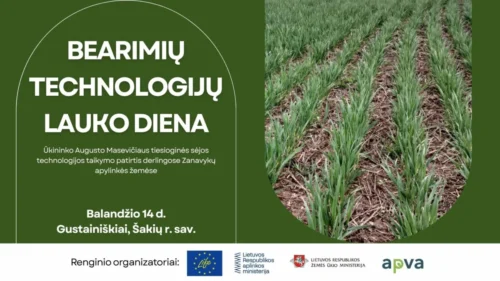 Mažiau išlaidų, pagerėjusi dirvožemio kokybė? Praktinis renginys atskleis bearimio ūkininkavimo galimybes
