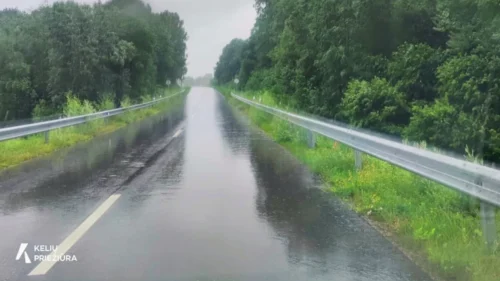 Kelininkai ruošiasi galimam škvalui